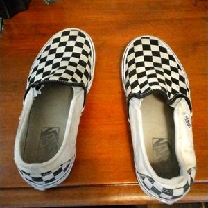 Checkered vans